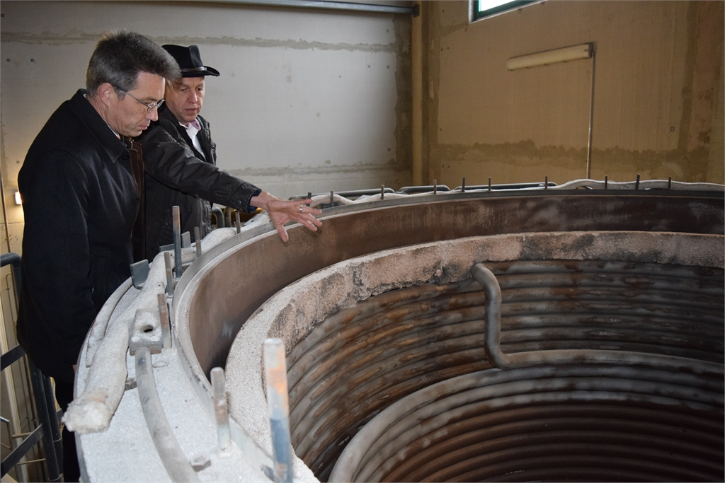 Informationsbesuch Gruenfuttertrocknungsanlage